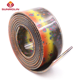 Colorful durable TPU coated webbing for belts