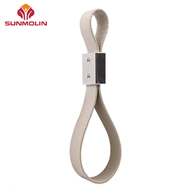 Fireproof tpu coated bus handle with zinc button
