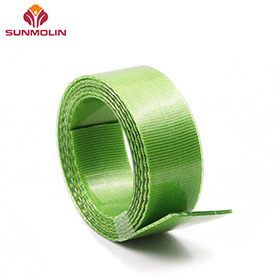Green thin waterproof webbing belt