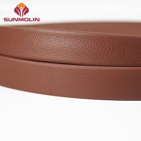 Waterproof leather texture silicone coated webbing for dog leash