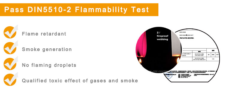 sunmolin flame proof test