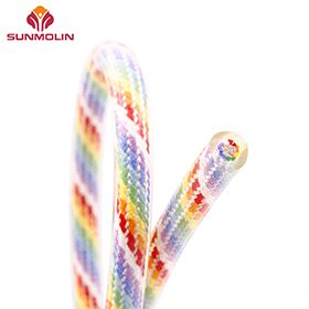 7.5mm colorful plastic coated rope cord for surf leash
